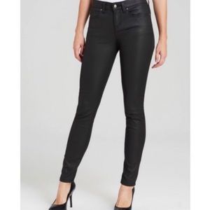 Eileen Fisher | Wax coated skinny jeans